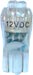 BLUE 4 point 194 style LED replacement bulb