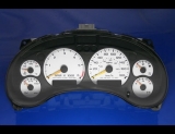 1998-2005 GMC Sonoma 180 KMH METRIC KPH White Face Gauges
