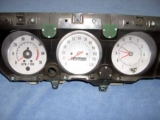 1970-1972 Chevrolet Chevelle Malibu White Face Gauges