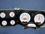 1980-1991 GMC K5 Jimmy White Face Gauges