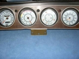 1998-1999 Mazda 626 Metric White Face Gauges