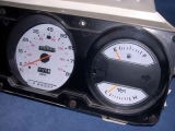 1970-1976 Dodge Dart White Face Gauges