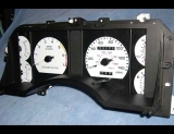 1987-1989 Ford Mustang 140 MPH White Face Gauges