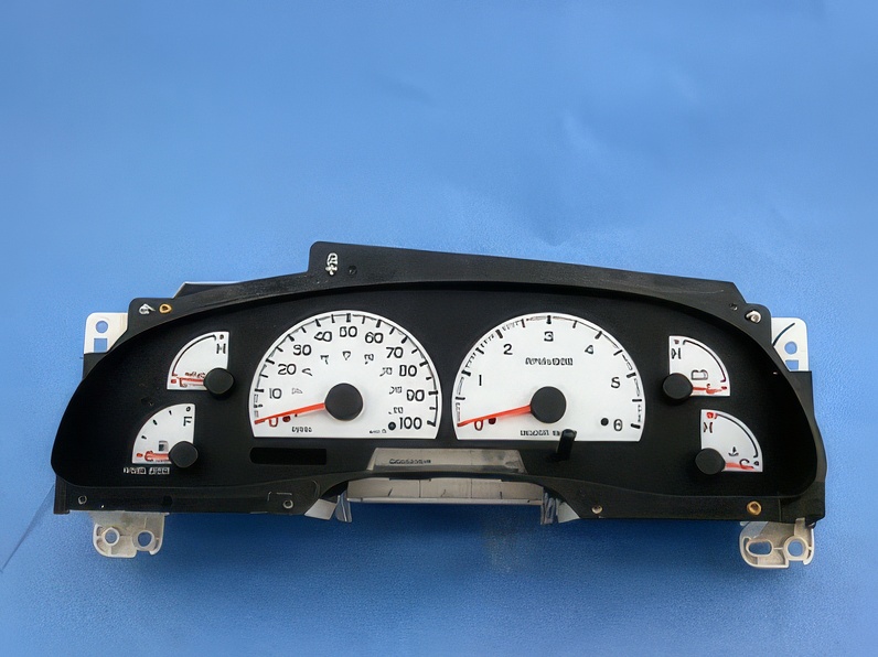 1999 2003 Ford F150 Expedition White Face Gauges Whitegauges Net
