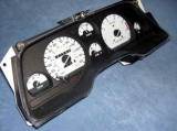 1989-1996 Ford Thunderbird METRIC KPH KMH White Face Gauges