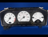 1988-1989 Honda Prelude White Face Gauges