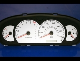 1999-2000 Ford Contour V6 White Face Gauges