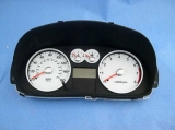 2003-2006 Hyundai Tiburon Tuscani White Face Gauges