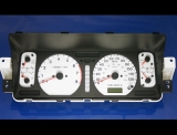 1990-1992 Mercury Capri White Face Gauges