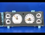1987-1990 Jeep Cherokee Non Tach White Face Gauges
