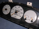 2000-2002 Mazda 626 White Face Gauges