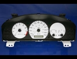1998-1999 Mazda 626 Metric White Face Gauges