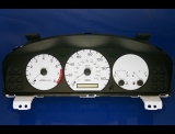 1988-1991 Mazda MX6 White Face Gauges