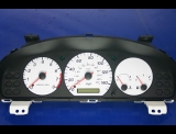 1998-1999 Mazda 626 White Face Gauges