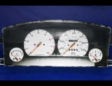 2000-2001 Kia Sephia White Face Gauges