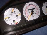 1984-1993 Mercedes w126 White Face Gauges