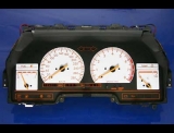 1984-1986 Nissan 300zx Metric KPH Z32 White Face Gauges
