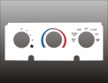 1989-1996 Ford Thunderbird METRIC KPH KMH White Face Gauges