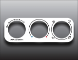 1993-1998 Volkswagen Jetta White Heater Control Overlay HVAC