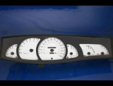 1999-2001 Cadillac Catera White Face Gauges