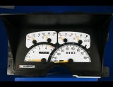 1991 Chevrolet 1500 2500 3500 CK Pickup Truck White Face Gauges