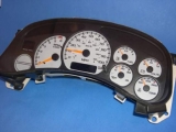 2000-2002 Chevrolet Tahoe White Face Gauges