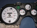 1982-1989 Chevrolet Camaro White Face Gauges