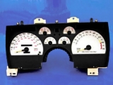 1990-1992 Chevrolet Camaro 110 MPH White Face Gauges