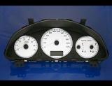 2004-2007 Malibu METRIC KMH km/h White Face Gauges 04-07