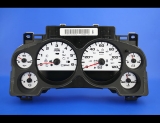2007-2008 GMC Sierra White Face Gauges 07-08