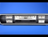 1966-1967 Dodge Coronet White Face Gauges