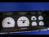 1987-1988 Dodge Dakota White Face Gauges