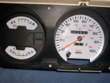 1990-1993 Dodge Ram White Face Gauges
