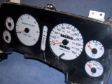 1994-1997 Dodge Ram GAS White Face Gauges