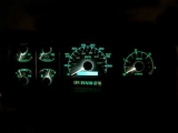 1992-1996 Ford Truck Diesel White Face Gauges