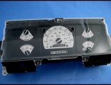 1992-1996 Ford Truck NON TACH White Face Gauges