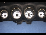 1969-1970 Ford Mustang White Face Gauges