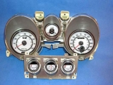 1971-1973 Ford Mustang White Face Gauges