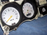 1974-1978 Ford Mustang II White Face Gauges