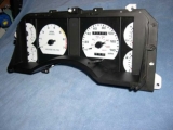 1987-1989 Ford Mustang 160 MPH White Face Gauges