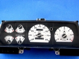 1989-1992 Ford Ranger Explorer Bronco II White Face Gauges