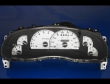 1998-2003 Ford Ranger Explorer METRIC KPH White Face Gauges