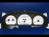 2001-2003 Ford Taurus White Face Gauges