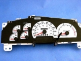 1999-2001 Ford Truck Super Duty Diesel White Face Gauges