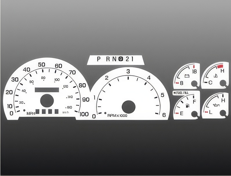 White face gauges 1999 ford explorer #2