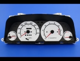 1989-1991 Geo Metro Tach White Face Gauges