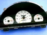 1998-2001 Chevrolet Metro NON TACH White Face Gauges