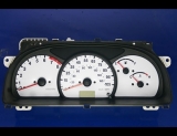 1999-2004 Chevrolet Tracker White Face Gauges