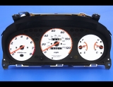 1996-2001 Honda CR-V Manual White Face Gauges