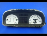 1990-1991 Honda Civic NON TACH White Face Gauges
